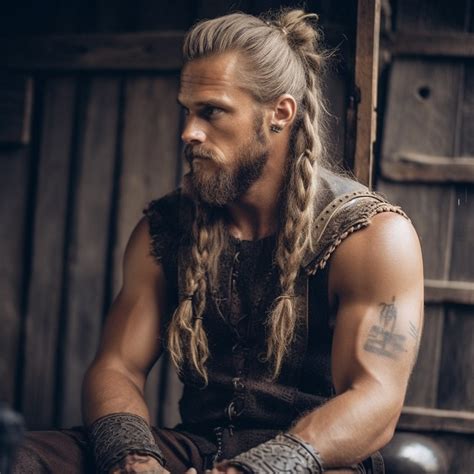 male viking hairstyles|More.